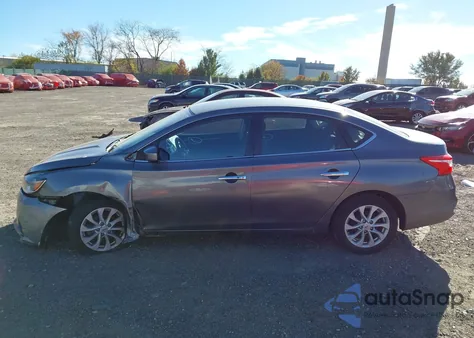 2019 Nissan Sentra Sv from USA, damaged, VIN 3N1AB7AP9KL628487
